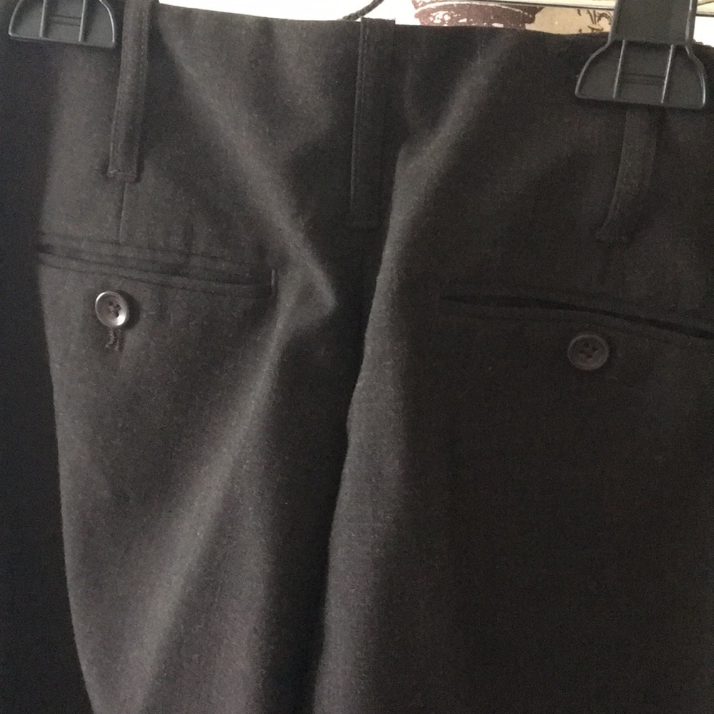 Express Design Studio Editor Work Dark Brown Pants - image 5